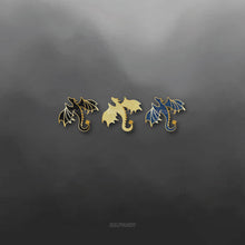 Load image into Gallery viewer, Mini Dragons Enamel Pin Set