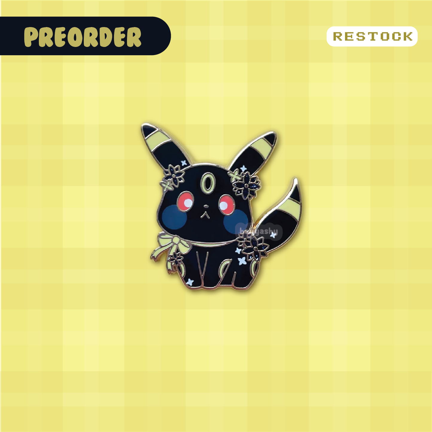 Poke Dark Cutie #0197 Enamel Pin *PRE-ORDER*