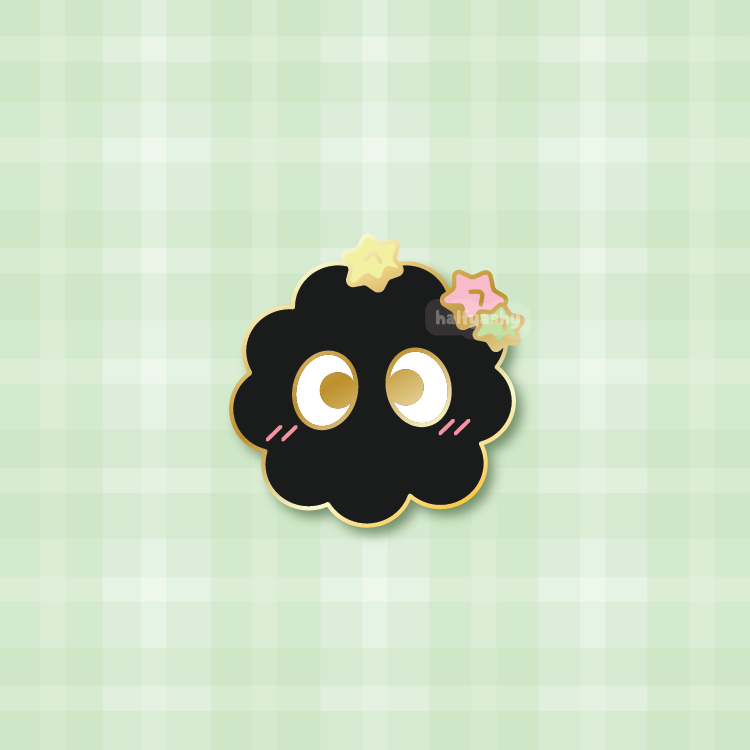 Sootsprite Mini Enamel Pin