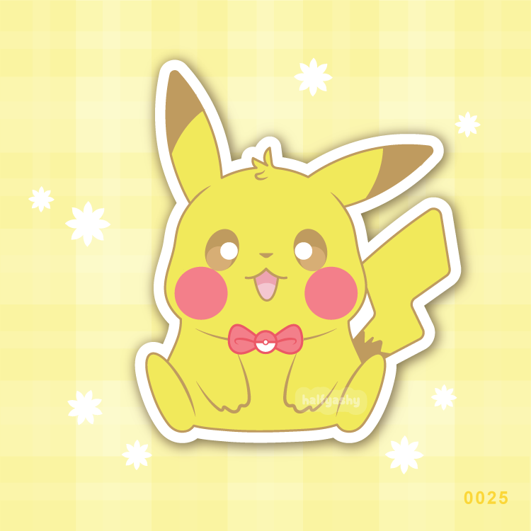 Poke Cutie #0025 Vinyl Sticker