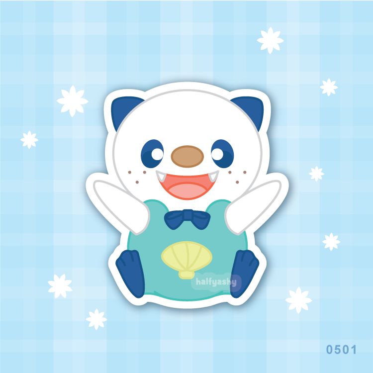 Poke Cutie #0501 Vinyl Sticker
