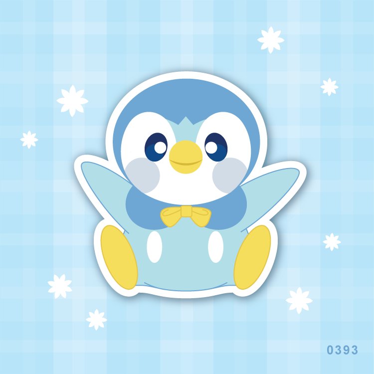 Poke Cutie #0393 Vinyl Sticker