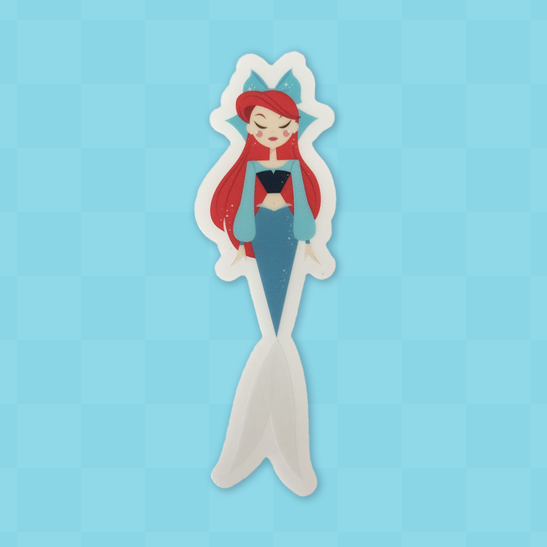 Kiss the Girl Mermie Vinyl Sticker