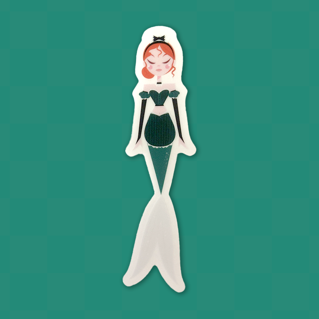 HM Maid Mermie Vinyl Sticker