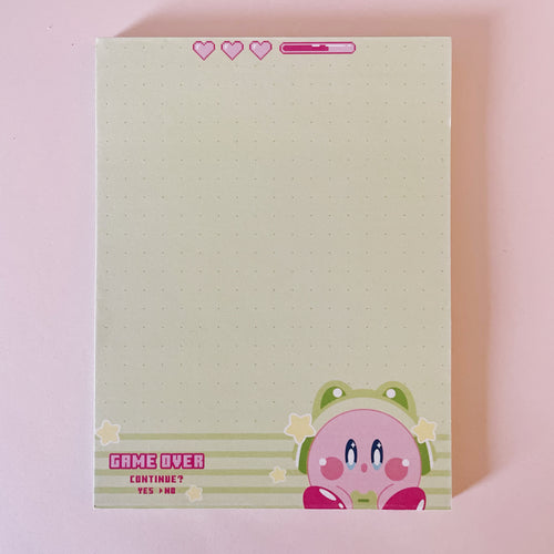 Game Over Poyo Notepad