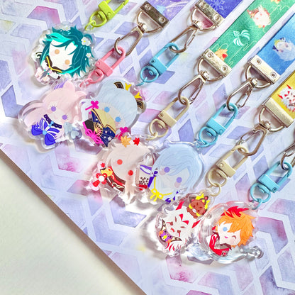Genshin Keychain Lanyards (Version 1.0)