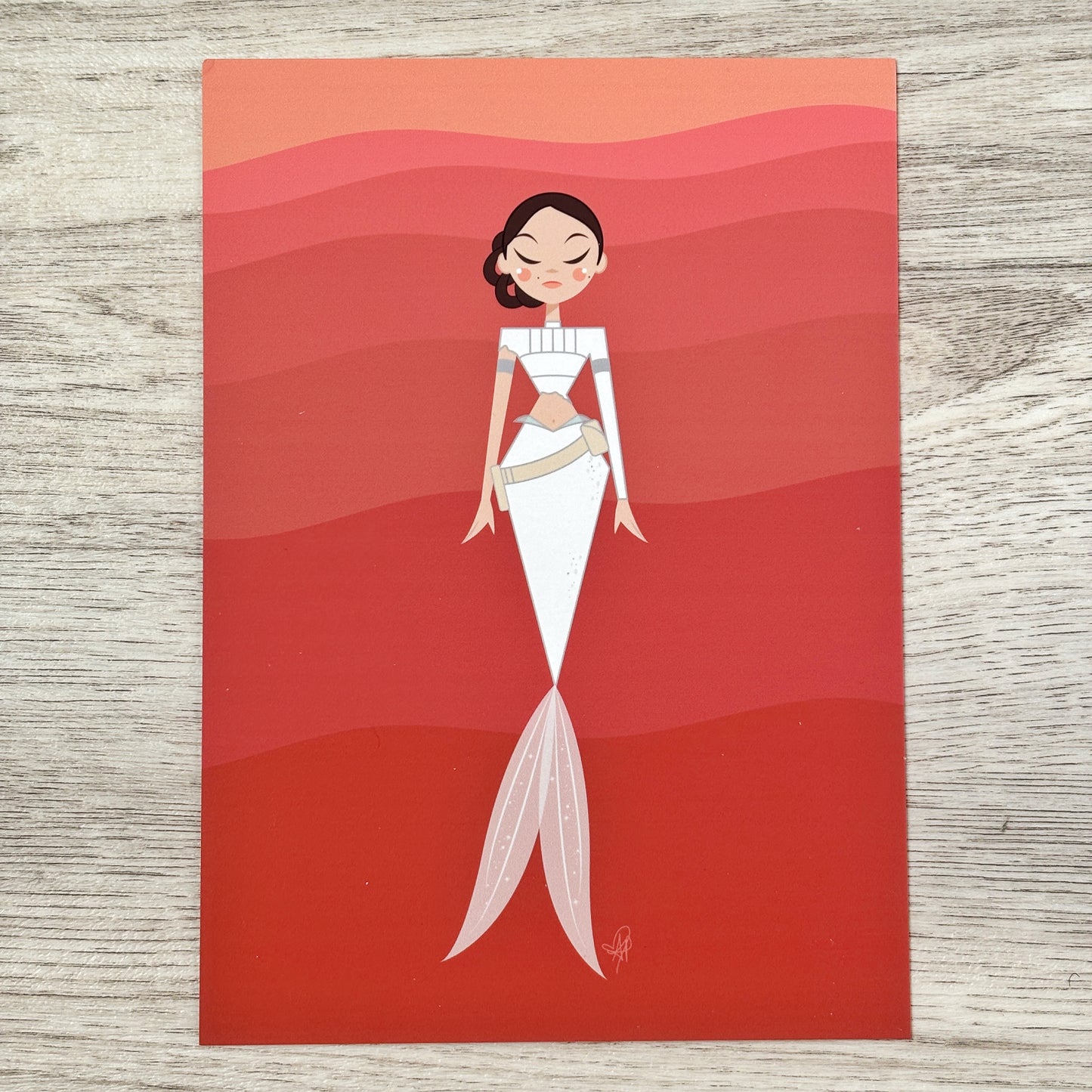 Space Queen Mermies Print
