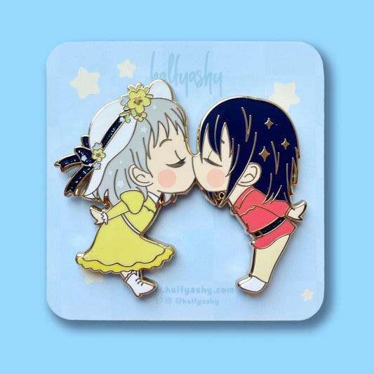 HMC Yellow Dress Kissing Cuties