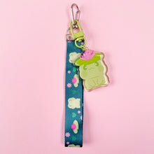 Load image into Gallery viewer, Lily Pad Flip Keychain Lanyard