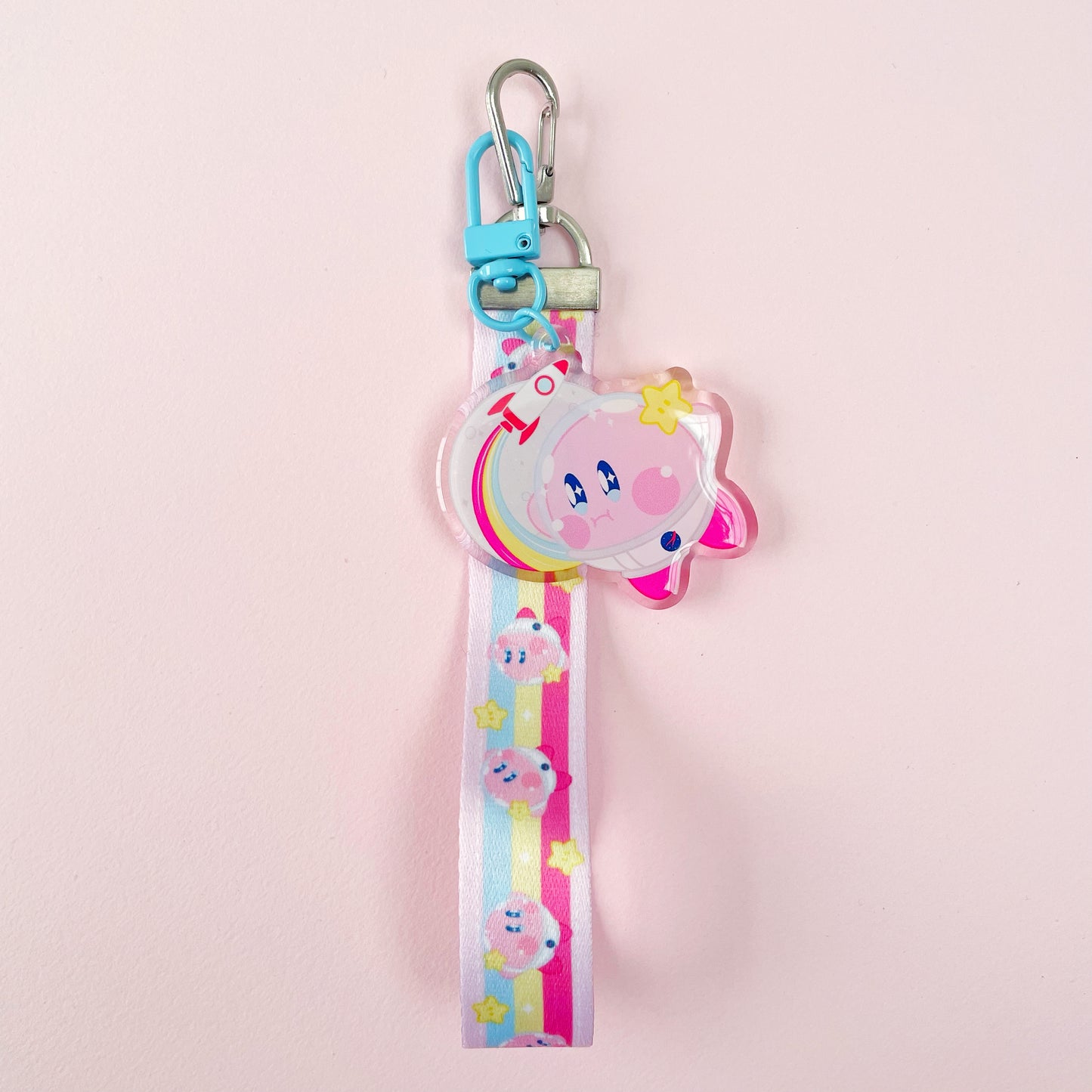 Astro Poyo Keychain Lanyard