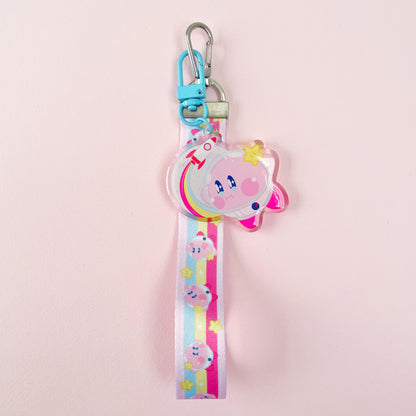 Astro Poyo Keychain Lanyard