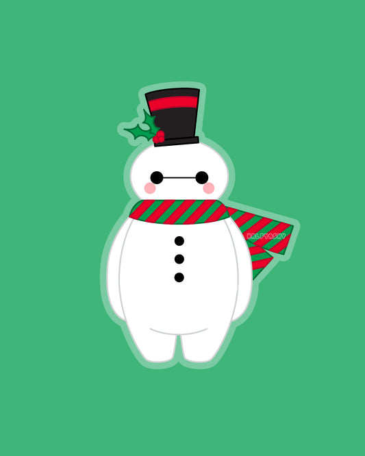 SnowMax Clear Vinyl Stickers