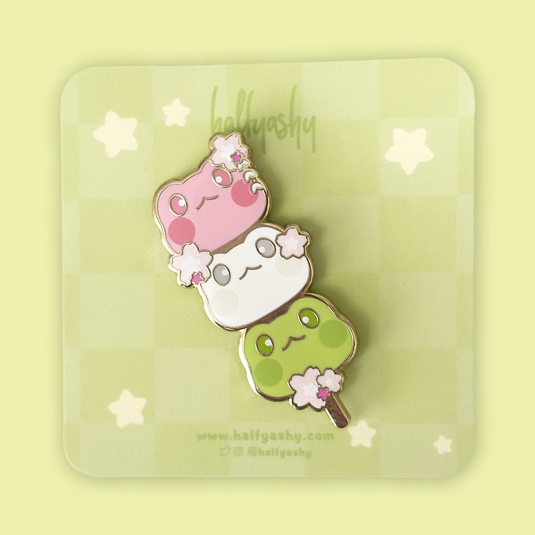 Froggo Dango Enamel Pin