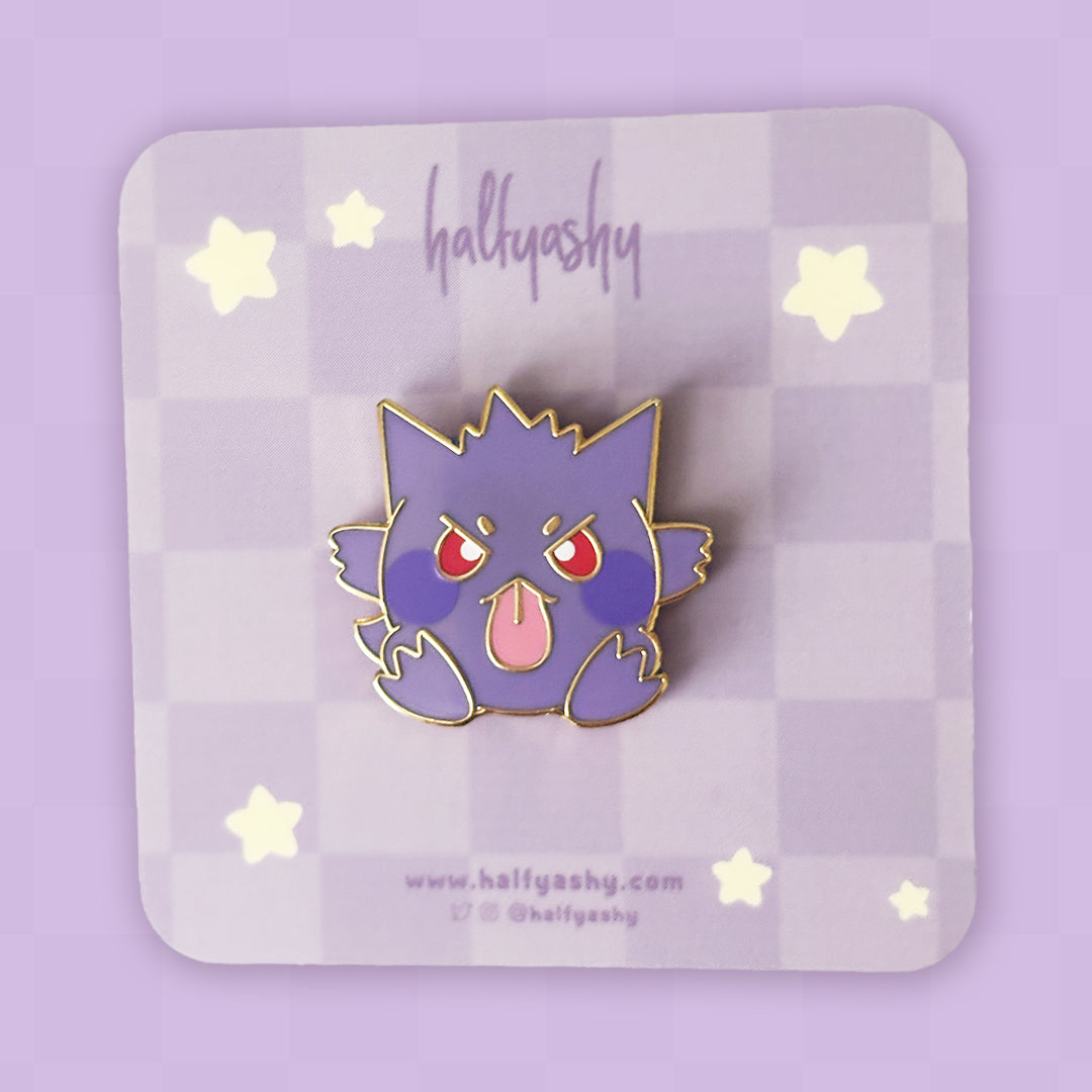 Poke Cutie Ghost #0094 Enamel Pin