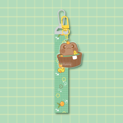 Capy Flip Keychain Lanyard