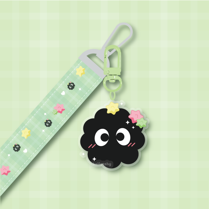 Soot Keychain Lanyard