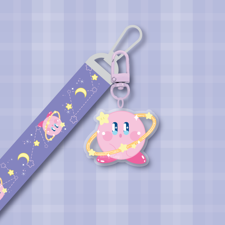 Cosmic Poyo Keychain Lanyard