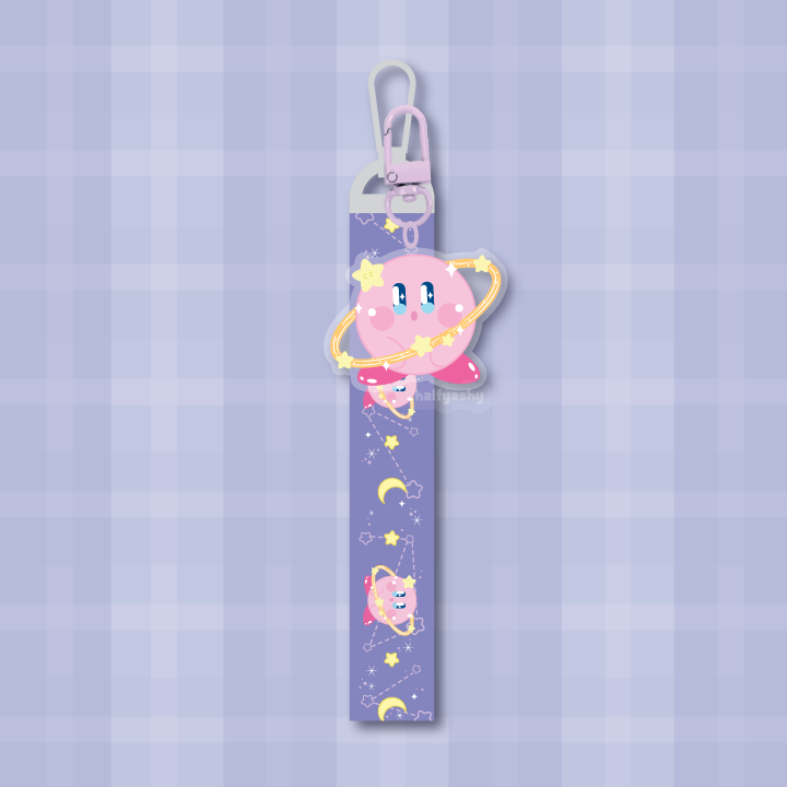Cosmic Poyo Keychain Lanyard