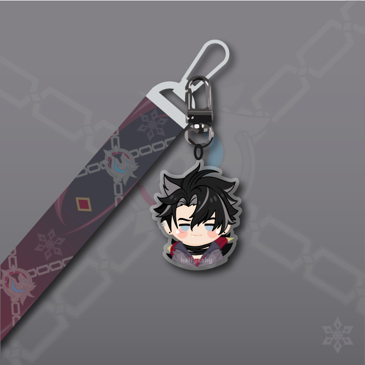 Wriothesley Keychain Lanyard
