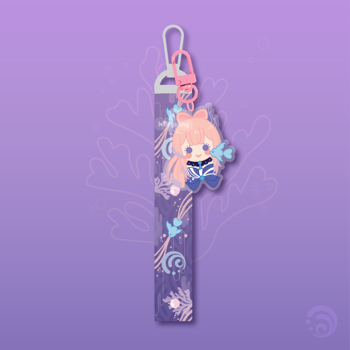 Kokomi Keychain Lanyard