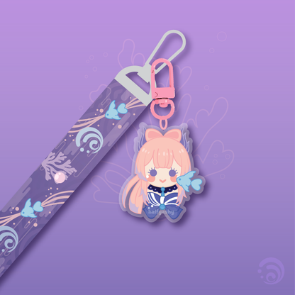 Kokomi Keychain Lanyard