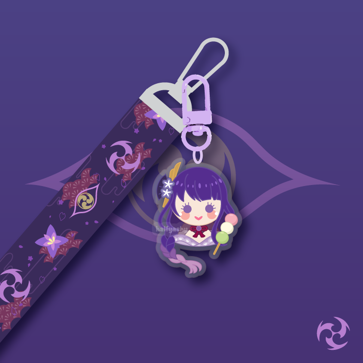 Raiden Keychain Lanyard