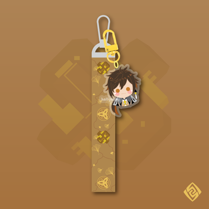 Zhongli Keychain Lanyard