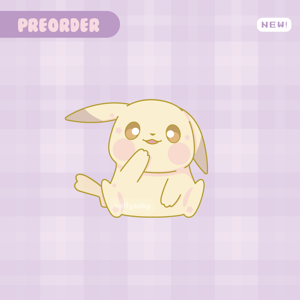 Poke Cutie Peaky Enamel Pin *PRE-ORDER*