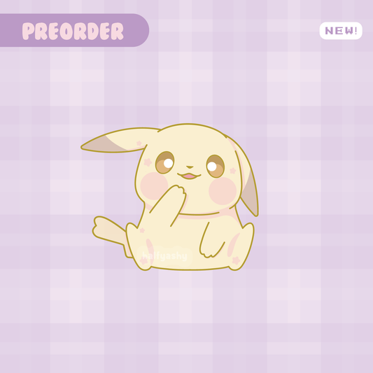 Poke Cutie Peaky Enamel Pin *PRE-ORDER*