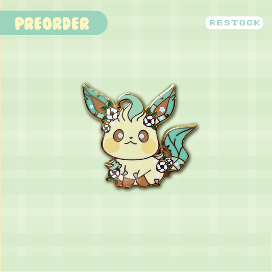 Poke Grass Cutie #0470 Enamel Pin *PRE-ORDER*