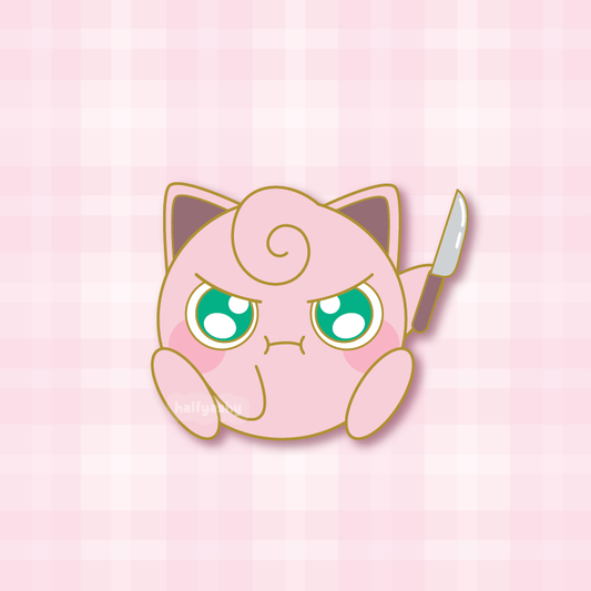 Poke Cutie Angry Fairy Enamel Pin