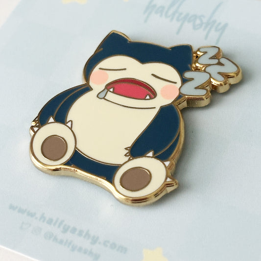 Poke Cutie Snoring Enamel Pin