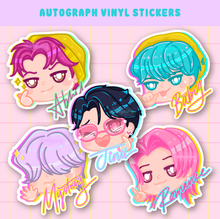 Load image into Gallery viewer, Autograph Vinyl Stickers