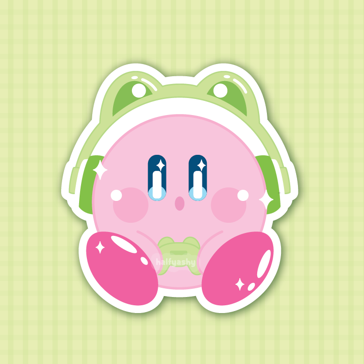 Gamer Poyo Vinyl Sticker