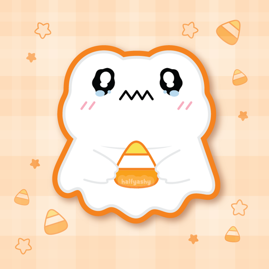 Crybaby Ghostie Froggo Vinyl Sticker