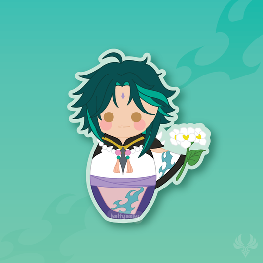 Xiao Kokeshi Vinyl Sticker