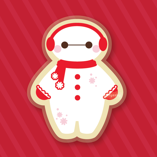 Snowman Cookiemax Vinyl Sticker