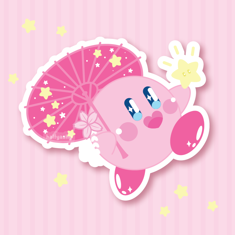 Parasol Poyo Vinyl Sticker