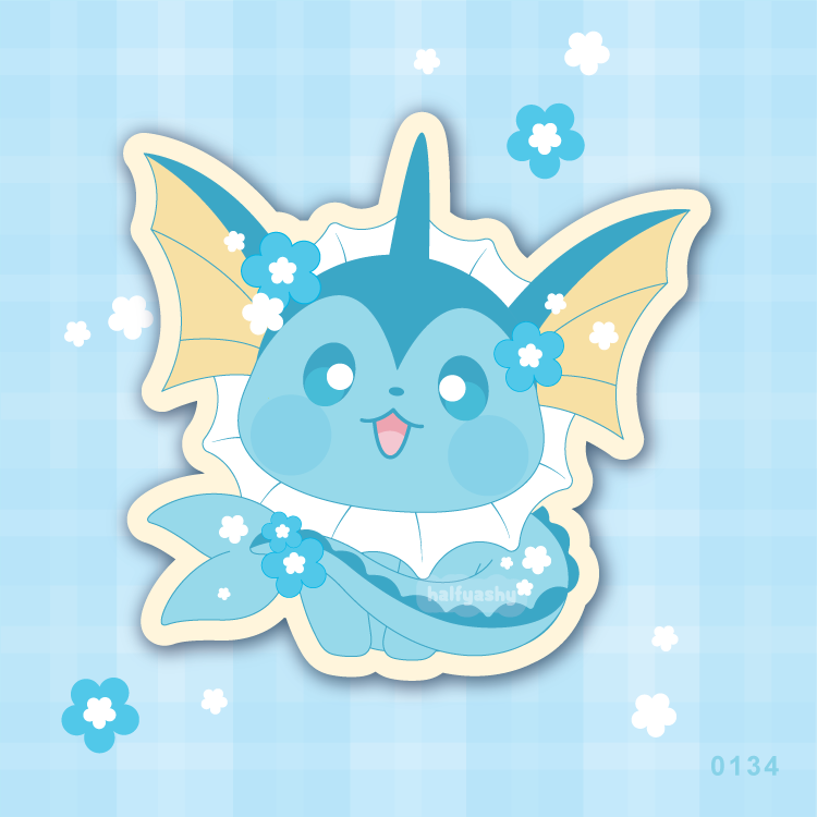 Poke Cutie #0134 Vinyl Sticker