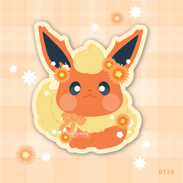 Poke Cutie #0136 Vinyl Sticker
