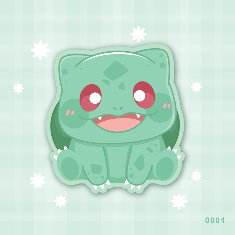 Poke Cutie #0001 Vinyl Sticker