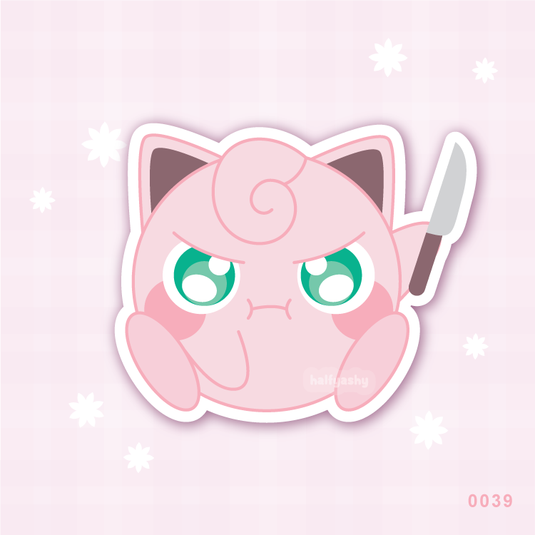 Poke Cutie #0039 Vinyl Sticker