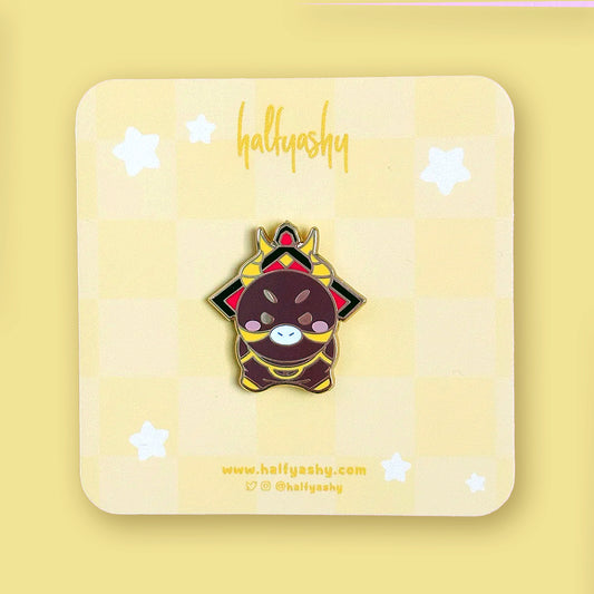 Genshin Impact Ushi Mini Pin