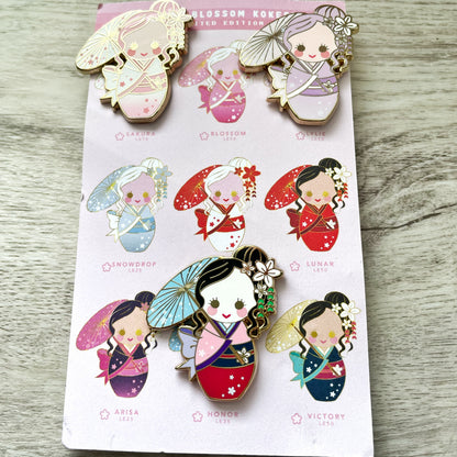 Kokeshi Cherry Blossom Mystery Bags