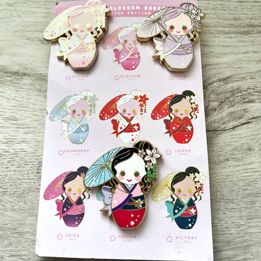 Kokeshi Cherry Blossom Mystery Bags