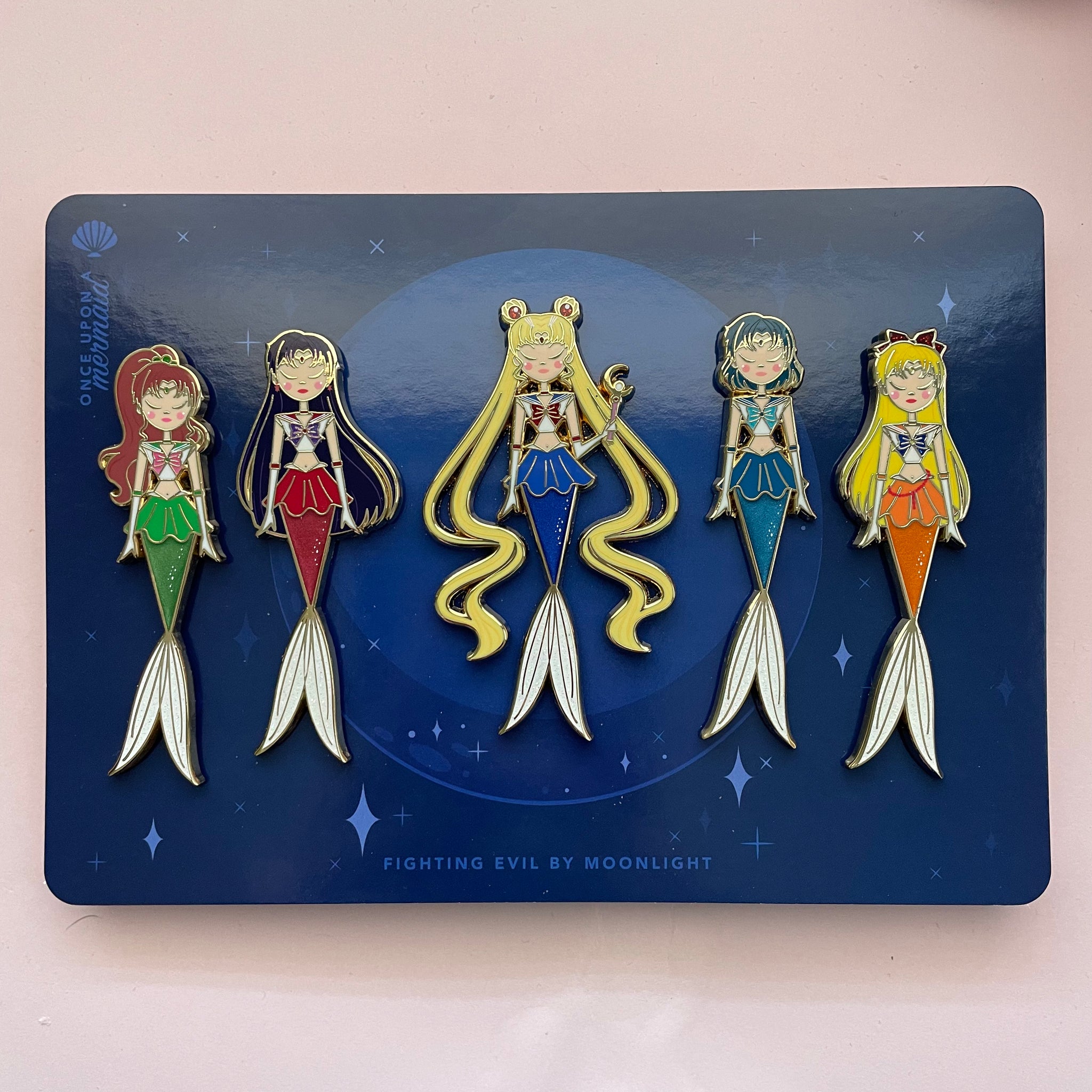 Halfyashy Sailor Moon hotsell Mermie Pins