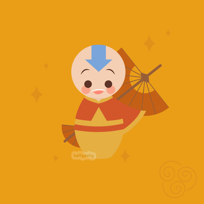 Kokeshi Arrow Boy Enamel Pin