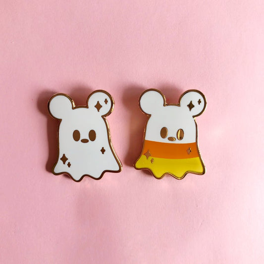 Mouse Ghosties Enamel Pins